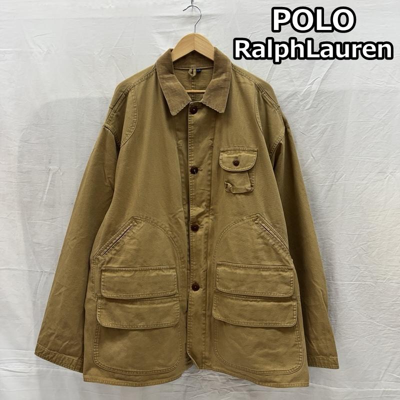 ポロラルフローレン POLO RALPH LAUREN ジャケット、上着 ジャンパー、ブルゾン ダック地 ハンティング ジャケット L メンズ USED 古着 中古 50168603