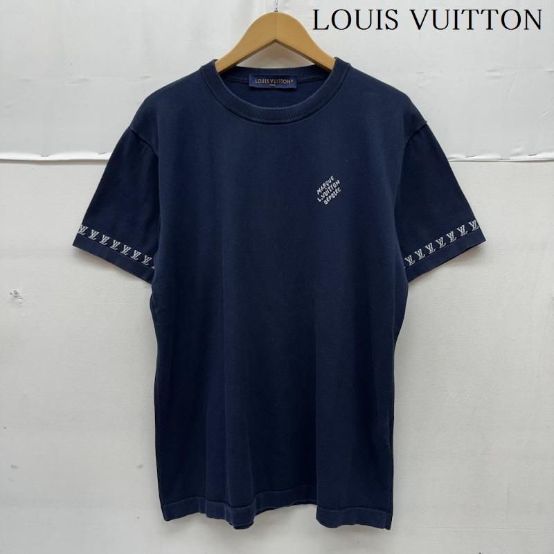 ルイヴィトン LOUIS VUITTON Tシャツ 半袖 LV ロゴ Tシャツ RM242MQ Z34 HRN42W M 紺 / ネイビー / navy メンズ USED 古着 中古 50168605