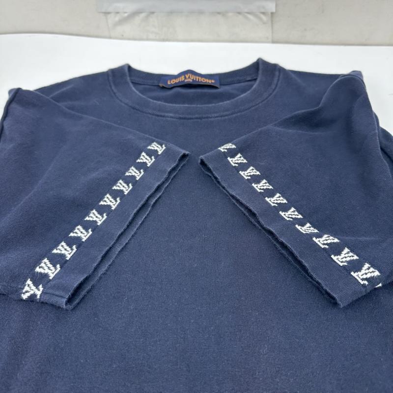 ルイヴィトン LOUIS VUITTON Tシャツ 半袖 LV ロゴ Tシャツ RM242MQ Z34 HRN42W M 紺 / ネイビー / navy メンズ USED 古着 中古 50168605