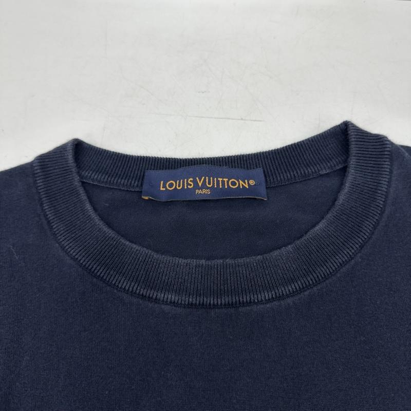 ルイヴィトン LOUIS VUITTON Tシャツ 半袖 LV ロゴ Tシャツ RM242MQ Z34 HRN42W M 紺 / ネイビー / navy メンズ USED 古着 中古 50168605