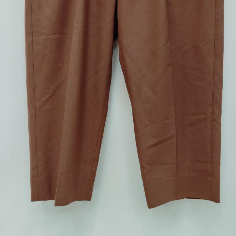 シュプリーム Supreme パンツ スラックス 22SS スラックス パンツ プリーツ トラウザー 32インチ 茶 / ブラウン / brown メンズ USED 古着 中古 50168613