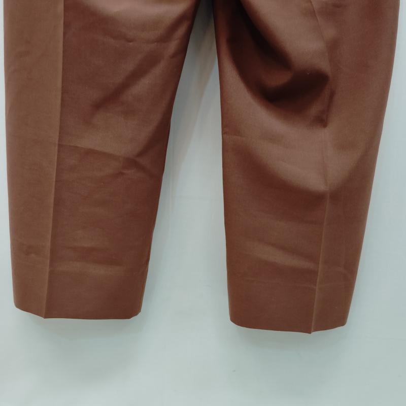 シュプリーム Supreme パンツ スラックス 22SS スラックス パンツ プリーツ トラウザー 32インチ 茶 / ブラウン / brown メンズ USED 古着 中古 50168613