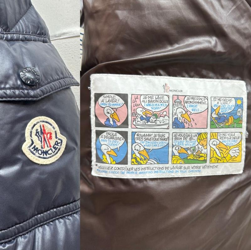 モンクレール MONCLER ジャケット、上着 ダウンジャケット MAYA GIUBBOTTO ダウン ジャケット F20911A53600 68950 1 紺 / ネイビー / navy メンズ USED 古着 中古 50168614