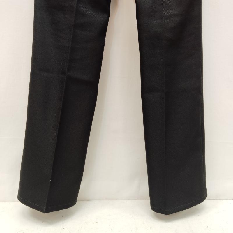 ラングラー Wrangler パンツ スラックス ランチャー パンツ ドレス ジーンズ フレア シルエット センター プレス 30インチ 黒 / ブラック / black メンズ USED 古着 中古 50168616
