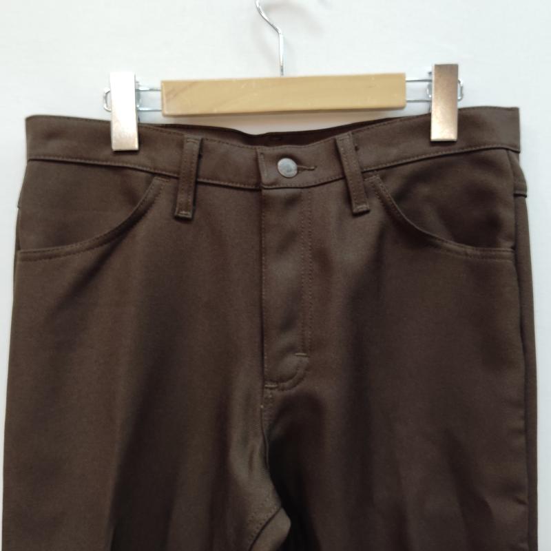 ラングラー Wrangler パンツ スラックス ランチャー パンツ ドレス ジーンズ フレア シルエット センター プレス 32インチ 茶 / ブラウン / brown メンズ USED 古着 中古 50168617