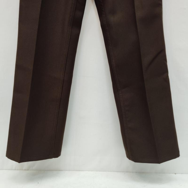ラングラー Wrangler パンツ スラックス ランチャー パンツ ドレス ジーンズ フレア シルエット センター プレス 32インチ 茶 / ブラウン / brown メンズ USED 古着 中古 50168617