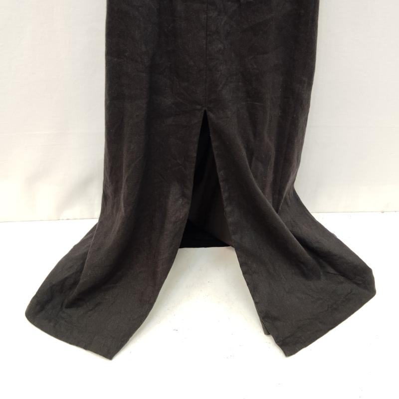 クラネ CLANE ワンピース ロングスカート ドレープ ラップ キャミ スカート アシンメトリー ワンショルダー 1 黒 / ブラック / black レディース USED 古着 中古 50168618