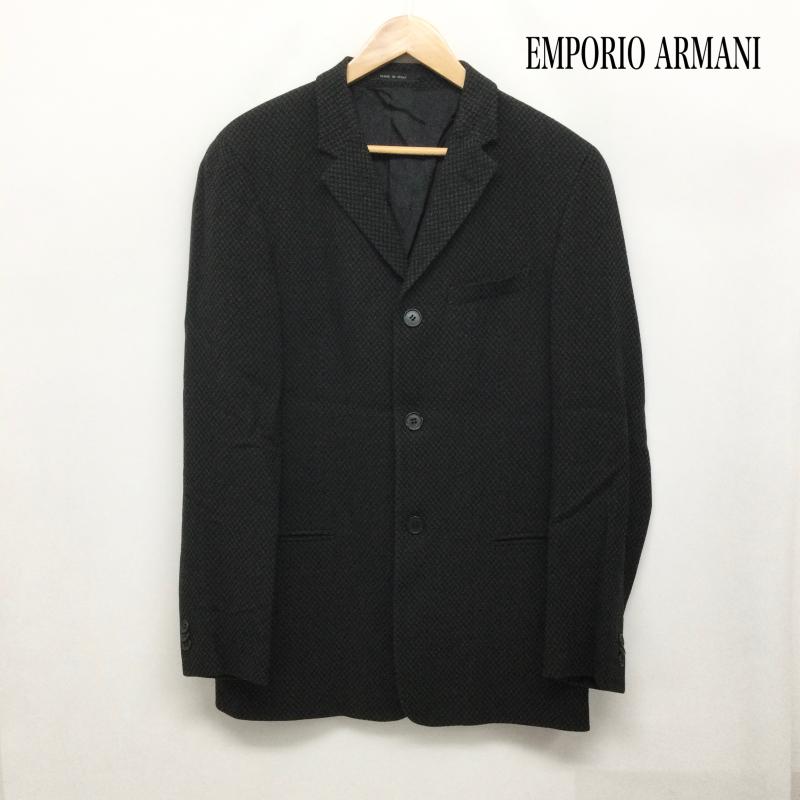 エンポリオアルマーニ EMPORIO ARMANI ジャケット、上着 ジャケット、ブレザー EMPORIO ARMANI エンポリオアルマーニ テーラードジャケット U1G330 48 無地 紺 / ネイビー / navy メンズ USED 古着 中古 50168625