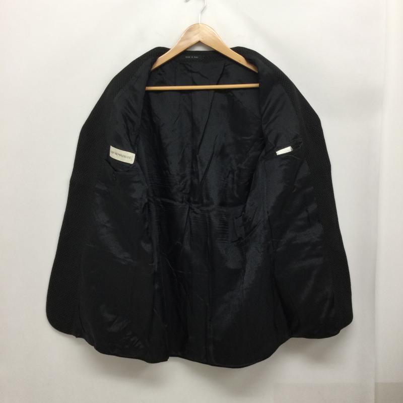 エンポリオアルマーニ EMPORIO ARMANI ジャケット、上着 ジャケット、ブレザー EMPORIO ARMANI エンポリオアルマーニ テーラードジャケット U1G330 48 無地 紺 / ネイビー / navy メンズ USED 古着 中古 50168625