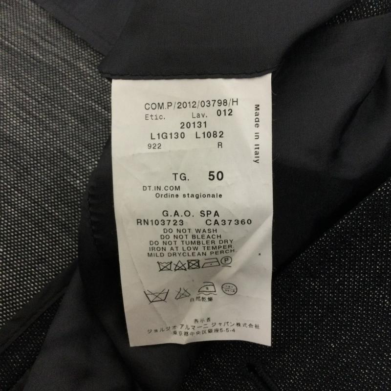 エンポリオアルマーニ EMPORIO ARMANI ジャケット、上着 ジャケット、ブレザー EMPORIO ARMANI エンポリオアルマーニ テーラードジャケット L1G130 50 無地 紺 / ネイビー / navy メンズ USED 古着 中古 50168626