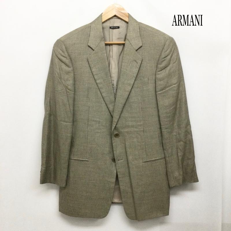 ジョルジオアルマーニ GIORGIO ARMANI ジャケット、上着 ジャケット、ブレザー GIORGIO ARMANIテーラードジャケット カシミア　シルク 48 無地 ベージュ / ベージュ / beige メンズ USED 古着 中古 50168630