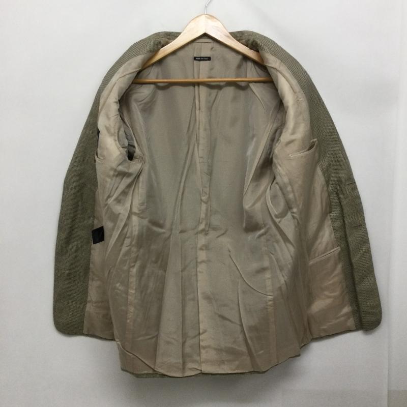 ジョルジオアルマーニ GIORGIO ARMANI ジャケット、上着 ジャケット、ブレザー GIORGIO ARMANIテーラードジャケット カシミア　シルク 48 無地 ベージュ / ベージュ / beige メンズ USED 古着 中古 50168630