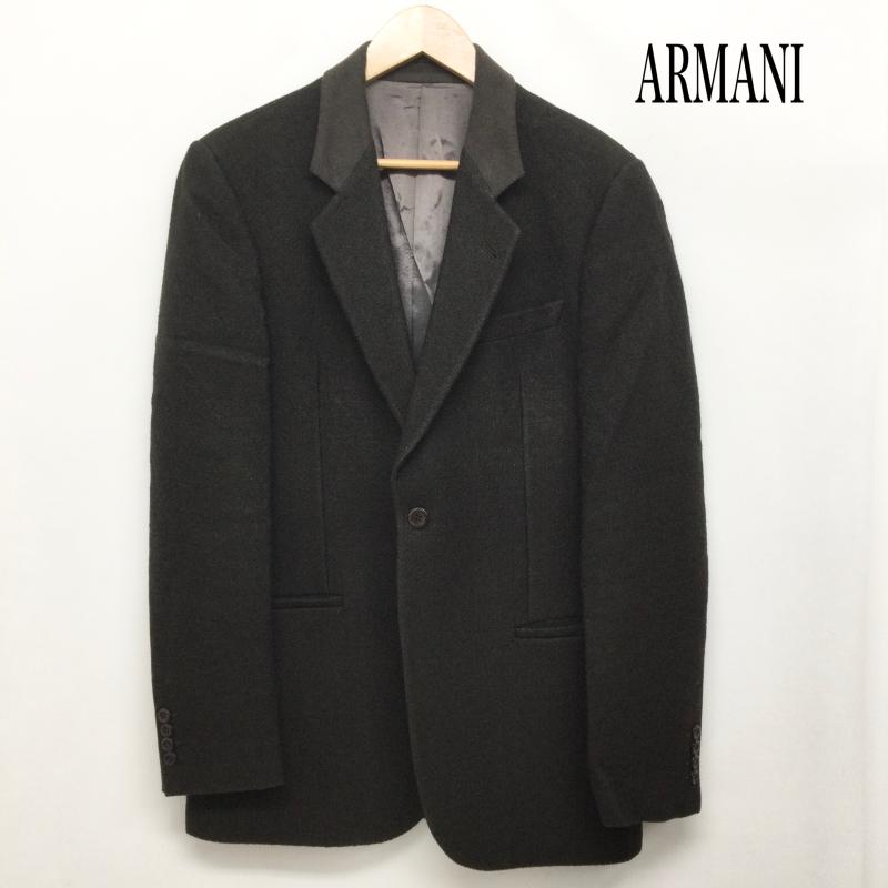 アルマーニコレッツォーニ ARMANI COLLEZIONI ジャケット、上着 ジャケット、ブレザー armani collezioni テーラードジャケット 48 無地 茶 / ブラウン / brown メンズ USED 古着 中古 50168631