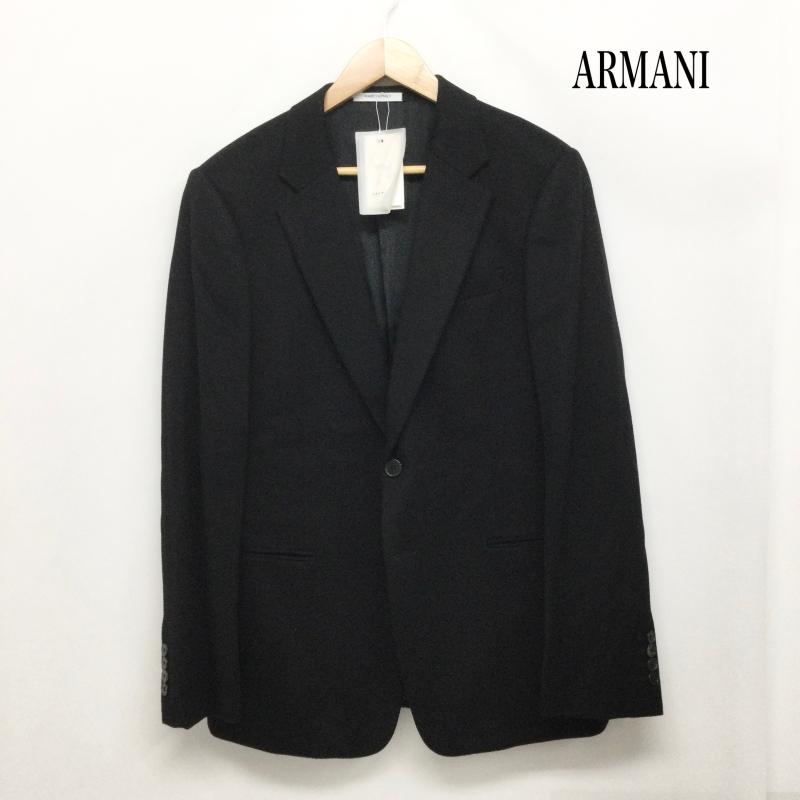 アルマーニコレッツォーニ ARMANI COLLEZIONI ジャケット、上着 ジャケット、ブレザー armani collezioni テーラードジャケット　カシミア 50 無地 紺 / ネイビー / navy メンズ USED 古着 中古 50168632