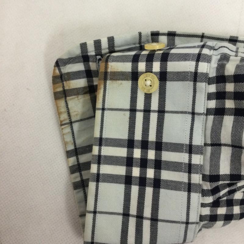 バーバリー BURBERRY シャツ、ブラウス 長袖 burberry 長袖シャツ SMS-001-05　チェック　コットン L チェック 青 / ブルー / blue メンズ USED 古着 中古 50168635