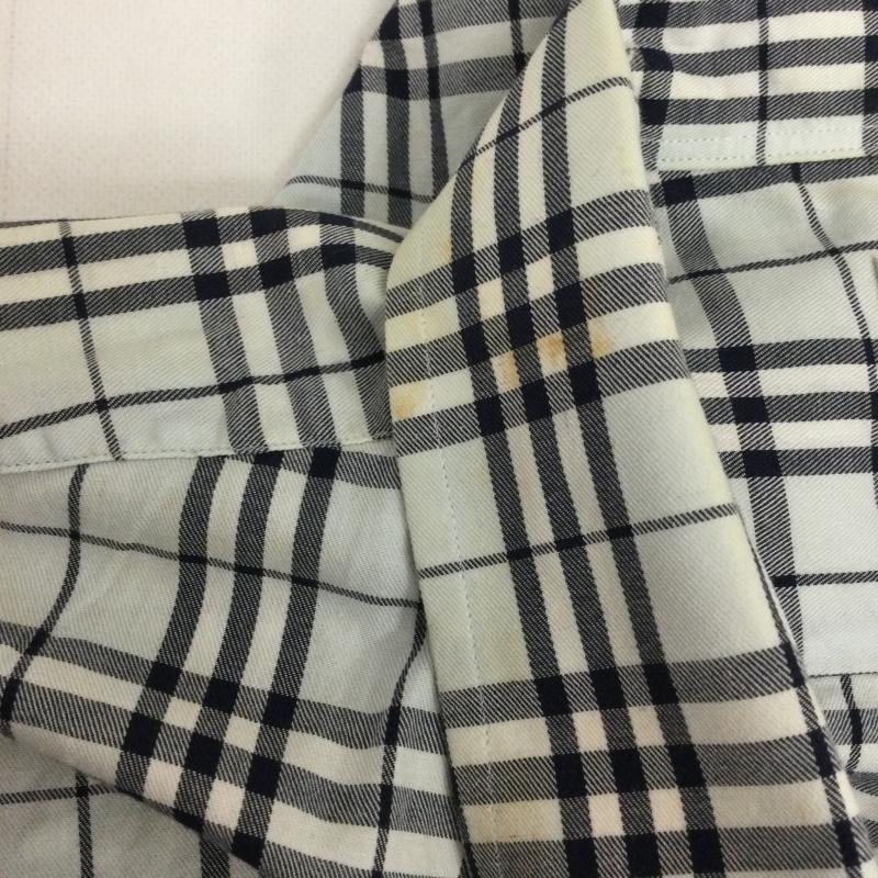バーバリー BURBERRY シャツ、ブラウス 長袖 burberry 長袖シャツ SMS-001-05　チェック　コットン L チェック 青 / ブルー / blue メンズ USED 古着 中古 50168635