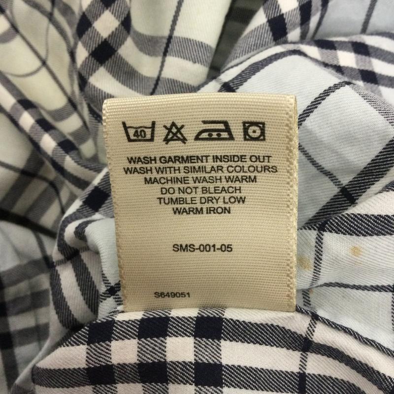 バーバリー BURBERRY シャツ、ブラウス 長袖 burberry 長袖シャツ SMS-001-05　チェック　コットン L チェック 青 / ブルー / blue メンズ USED 古着 中古 50168635