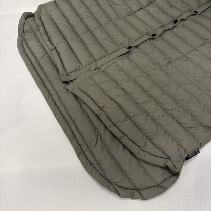 トラディショナルウェザーウェア Traditional Weatherwear ジャケット、上着 ダウンジャケット 21AW ARKLEY LONG DOWN PA ノーカラーロングダウンジャケット パッカブル グレー 36 36 無地 灰 / グレー / gray レディース USED 古着 中古 50168639