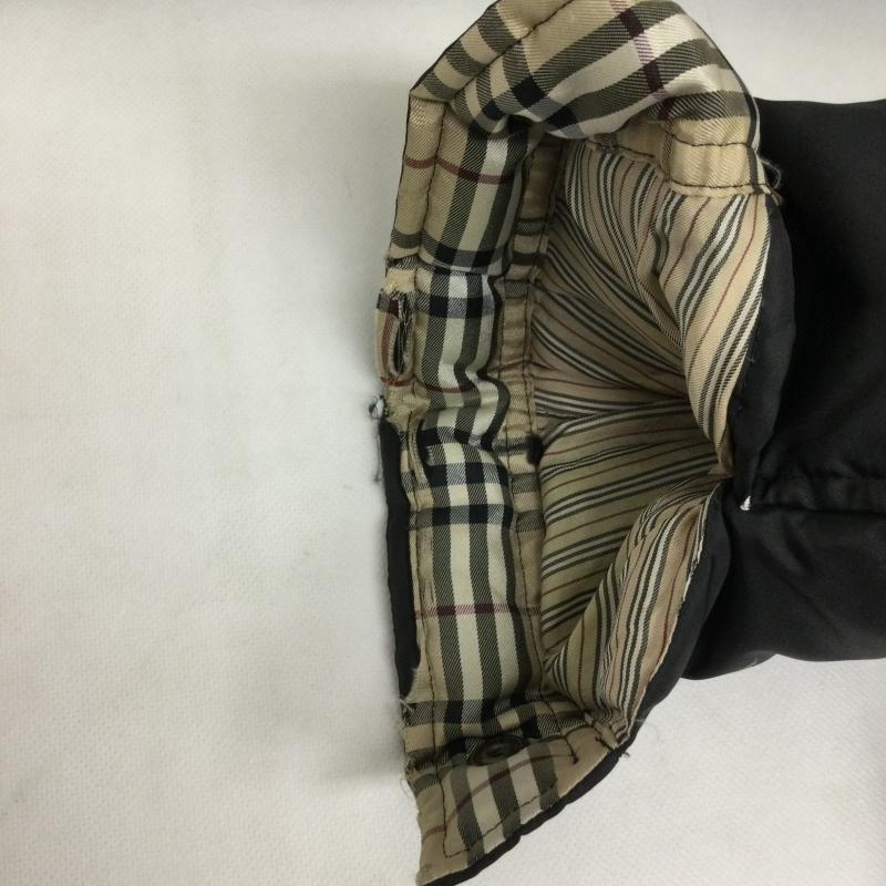 バーバリーブラックレーベル BURBERRY BLACK LABEL ジャケット、上着 ダウンジャケット BURBERRY BLACK LABEL ノヴァチェック フード付き ダウンジャケット ブラック BMP04-533-09 LL 無地 黒 / ブラック / black メンズ USED 古着 中古 50168640