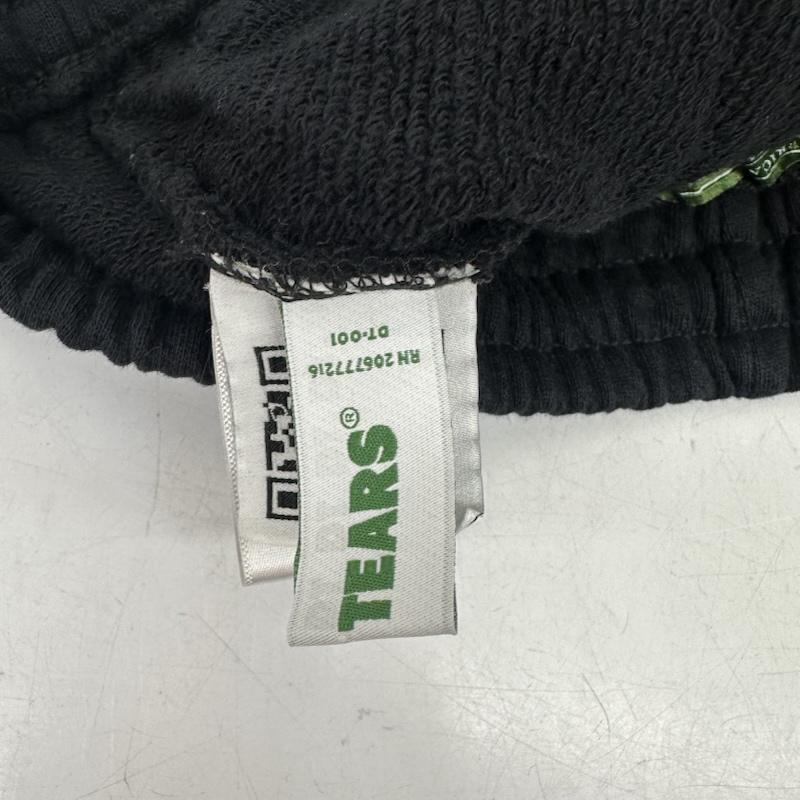 デニムティアーズ DENIM TEARS パンツ ワークパンツ、ペインターパンツ 花柄 コットンリース スウェット パンツ XXL 黒 / ブラック / black メンズ USED 古着 中古 50168643