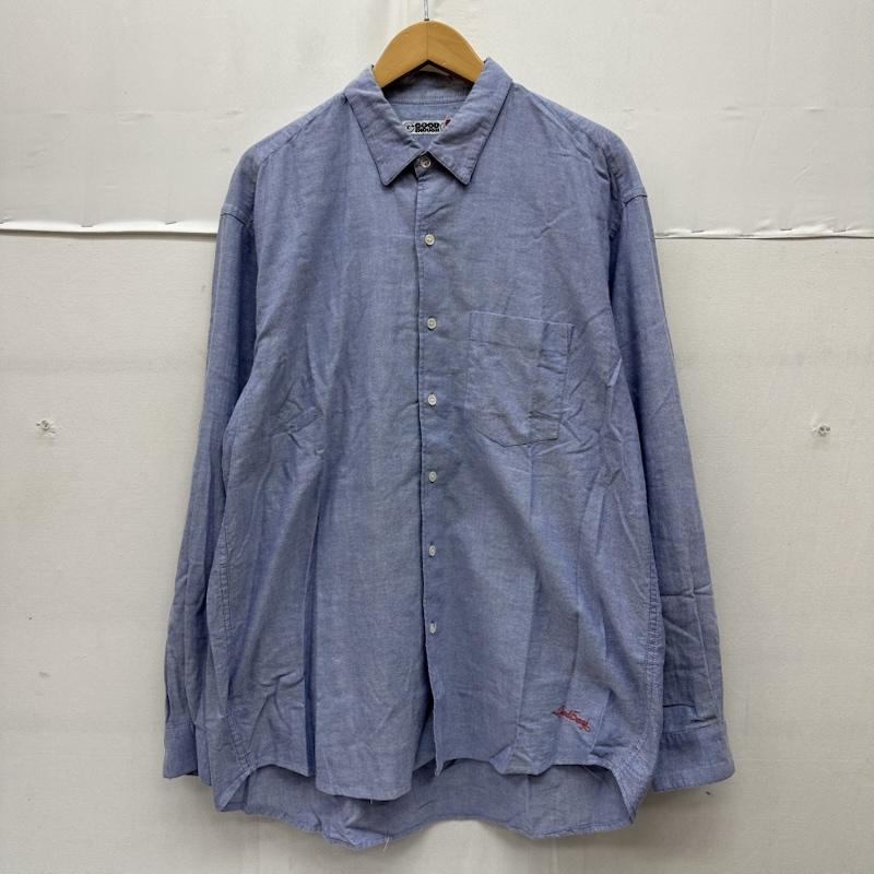 グッドイナフ GOODENOUGH シャツ、ブラウス 長袖 90s 裏原 シャンブレー シャツ L 水色 / ライトブルー / メンズ USED 古着 中古 50168646