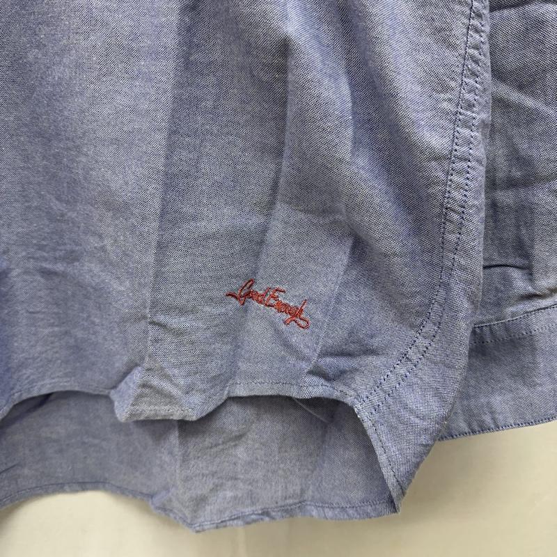 グッドイナフ GOODENOUGH シャツ、ブラウス 長袖 90s 裏原 シャンブレー シャツ L 水色 / ライトブルー / メンズ USED 古着 中古 50168646