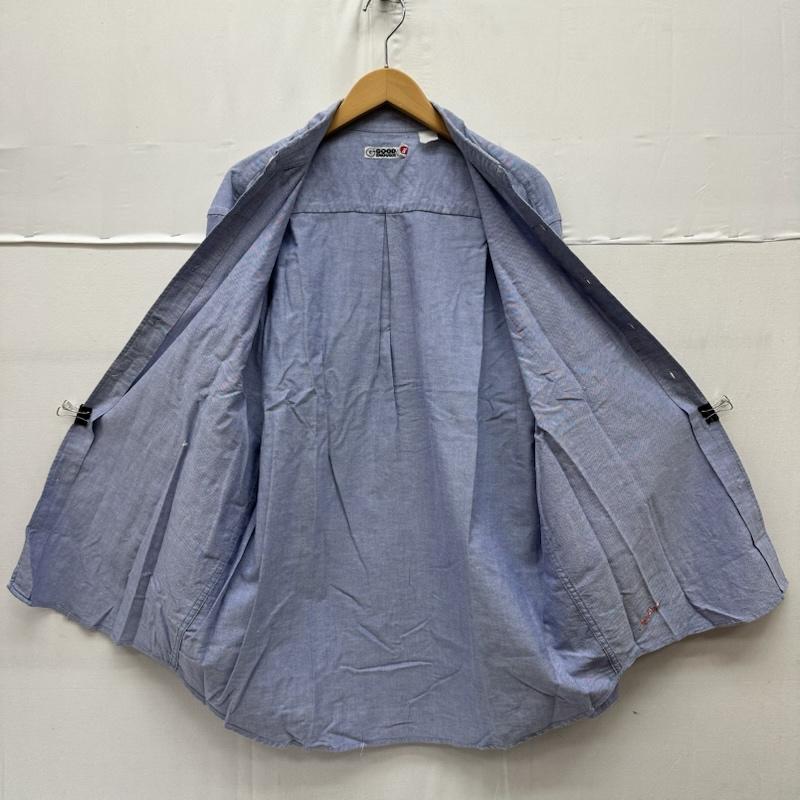 グッドイナフ GOODENOUGH シャツ、ブラウス 長袖 90s 裏原 シャンブレー シャツ L 水色 / ライトブルー / メンズ USED 古着 中古 50168646