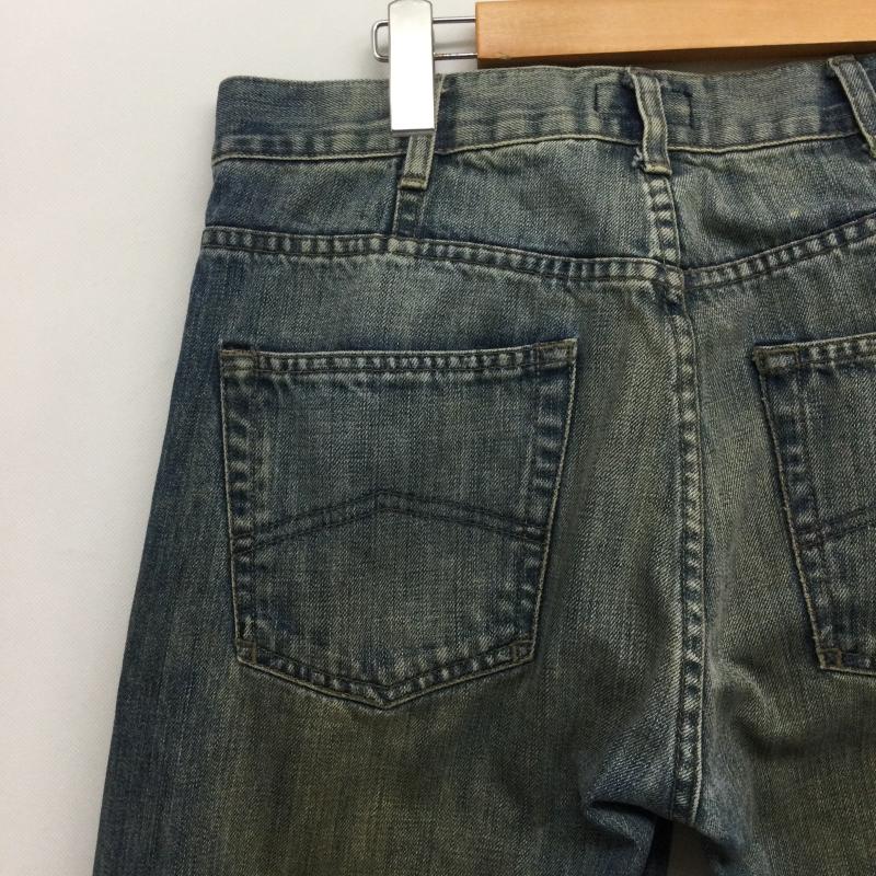 アルマーニ ジーンズ ARMANI JEANS パンツ デニム、ジーンズ armani jeans デニム　ダーメージ　Gパン 33インチ 無地 インディゴ / インディゴ / Indigo メンズ USED 古着 中古 50168649