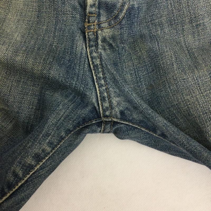 アルマーニ ジーンズ ARMANI JEANS パンツ デニム、ジーンズ armani jeans デニム　ダーメージ　Gパン 33インチ 無地 インディゴ / インディゴ / Indigo メンズ USED 古着 中古 50168649