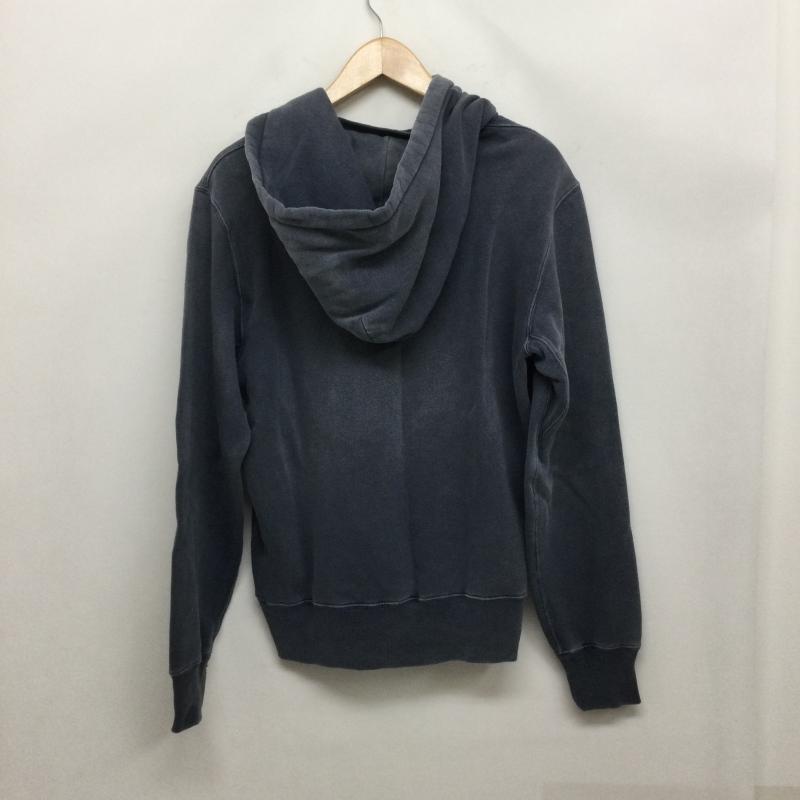 ダブルアールエル RRL パーカー 長袖 RRL パーカー 後つけフード　1ｓｔ　ＤＩＶ－ＲＲＬ S ロゴ、文字 灰 / グレー / gray メンズ USED 古着 中古 50168650