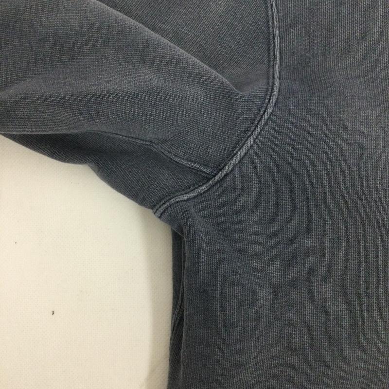 ダブルアールエル RRL パーカー 長袖 RRL パーカー 後つけフード　1ｓｔ　ＤＩＶ－ＲＲＬ S ロゴ、文字 灰 / グレー / gray メンズ USED 古着 中古 50168650