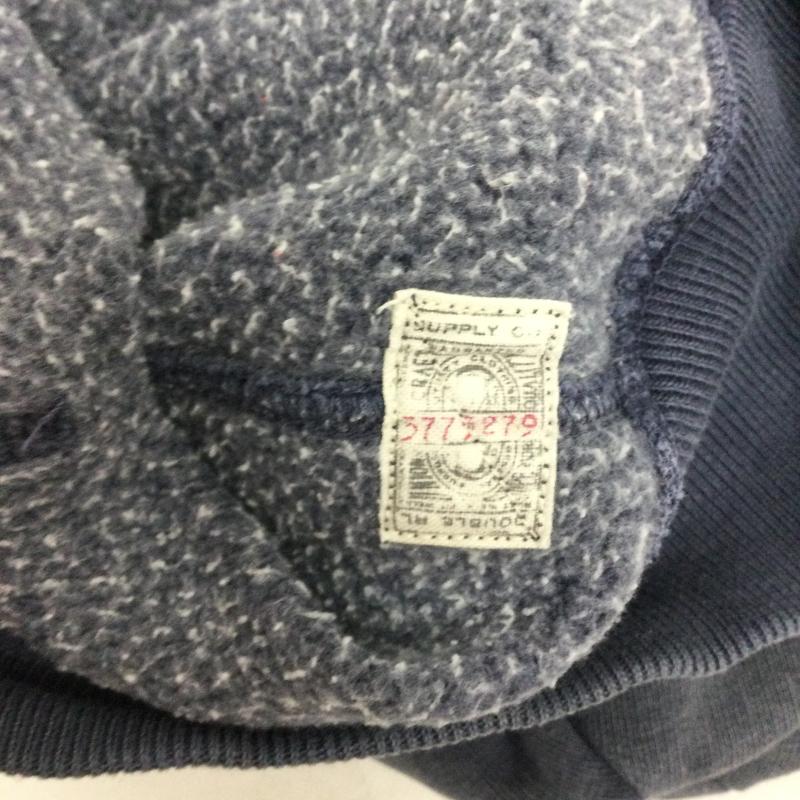 ダブルアールエル RRL パーカー 長袖 RRL パーカー 後つけフード　1ｓｔ　ＤＩＶ－ＲＲＬ S ロゴ、文字 灰 / グレー / gray メンズ USED 古着 中古 50168650