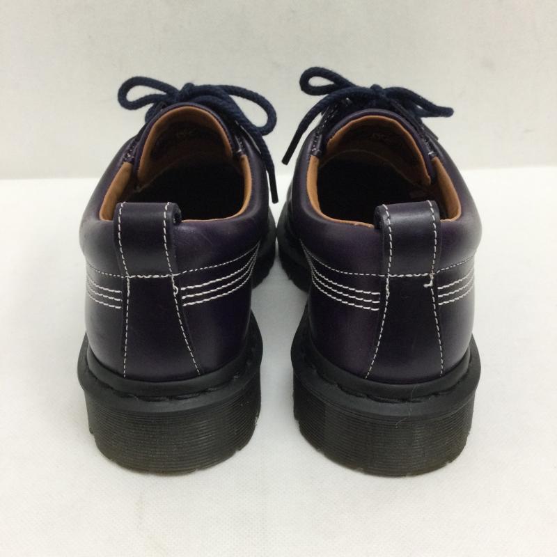ドクターマーチン Dr.Martens 革靴 革靴 dr.martens LOWELL 4ホール UK：7 紫 / パープル / purple メンズ USED 古着 中古 50168651
