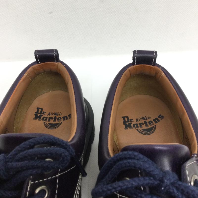 ドクターマーチン Dr.Martens 革靴 革靴 dr.martens LOWELL 4ホール UK：7 紫 / パープル / purple メンズ USED 古着 中古 50168651