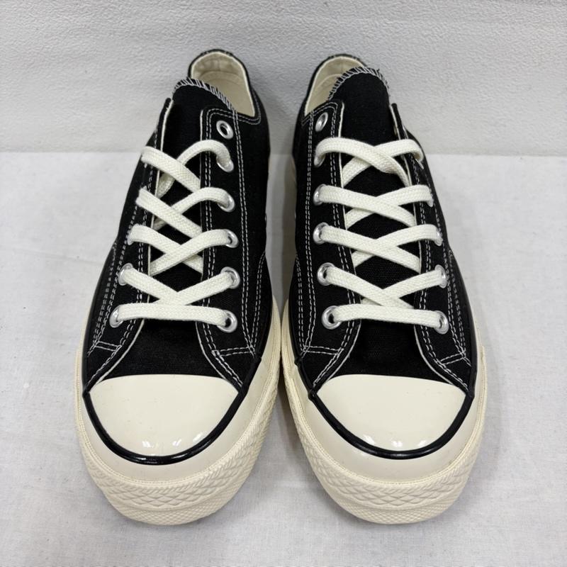 コンバース CONVERSE スニーカー スニーカー ALL STAR オールスター CT70 チャックテイラー ローカット スニーカー 162058C 26.5cm 無地 X ロゴ、文字 黒 / ブラック / black X 白 / ホワイト / white メンズ USED 古着 中古 50168653