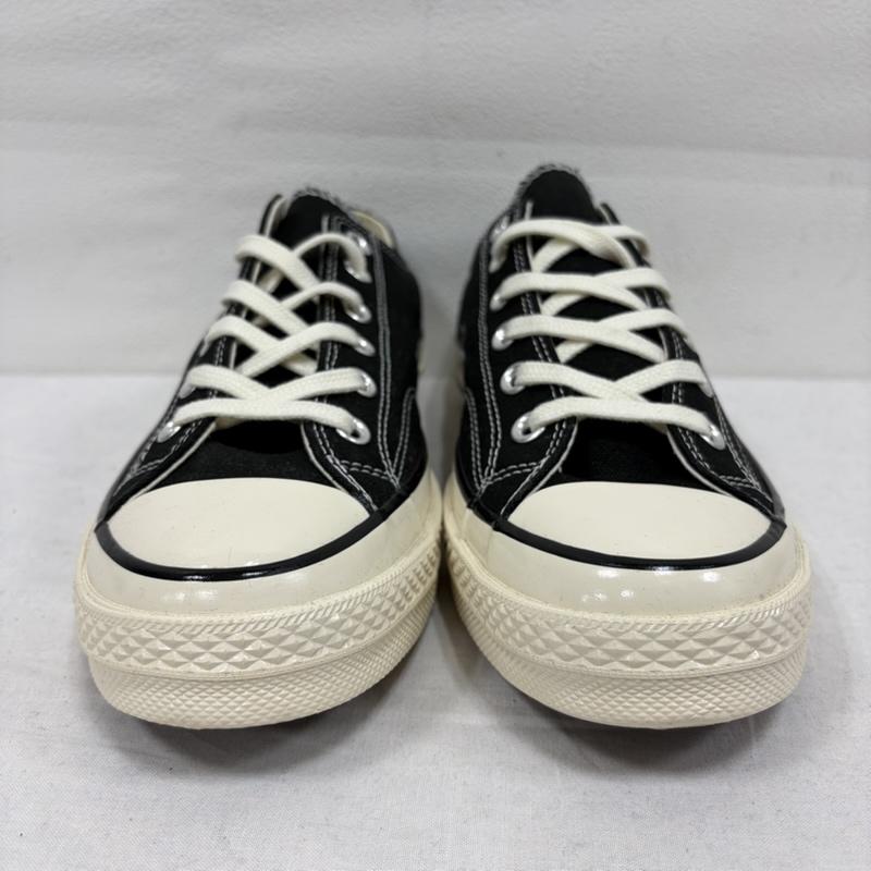 コンバース CONVERSE スニーカー スニーカー ALL STAR オールスター CT70 チャックテイラー ローカット スニーカー 162058C 26.5cm 無地 X ロゴ、文字 黒 / ブラック / black X 白 / ホワイト / white メンズ USED 古着 中古 50168653