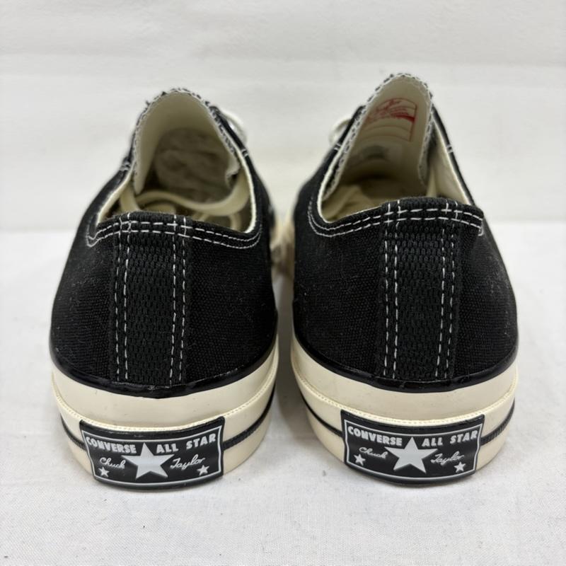 コンバース CONVERSE スニーカー スニーカー ALL STAR オールスター CT70 チャックテイラー ローカット スニーカー 162058C 26.5cm 無地 X ロゴ、文字 黒 / ブラック / black X 白 / ホワイト / white メンズ USED 古着 中古 50168653