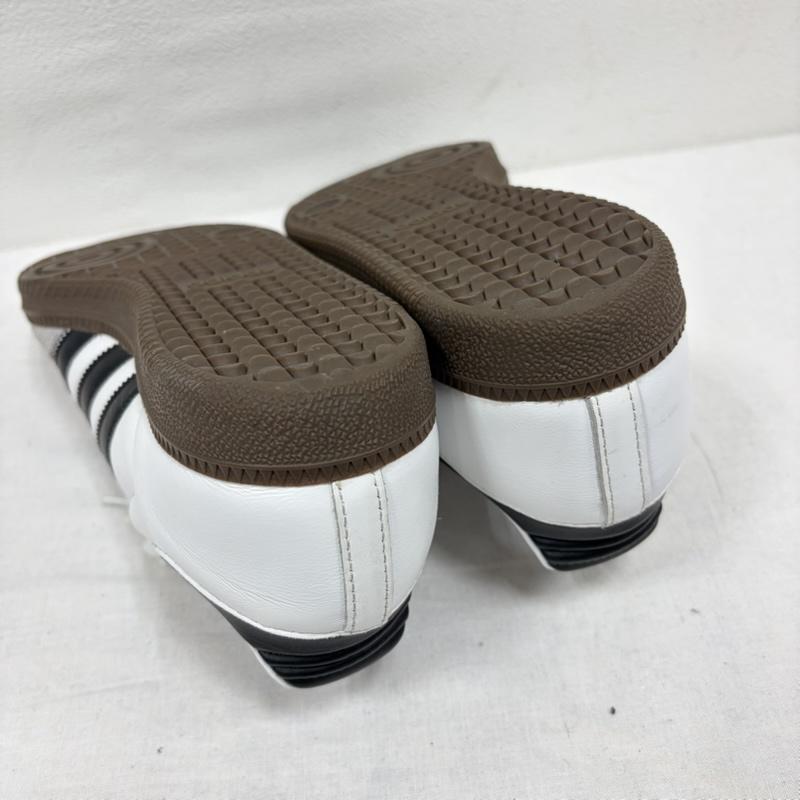 アディダス adidas スニーカー スニーカー SAMBA サンバ B75806 ローカット スニーカー ガムソール ロゴ 26.5cm ロゴ、文字 白 / ホワイト / white X 黒 / ブラック / black X 灰 / グレー / gray メンズ USED 古着 中古 50168654