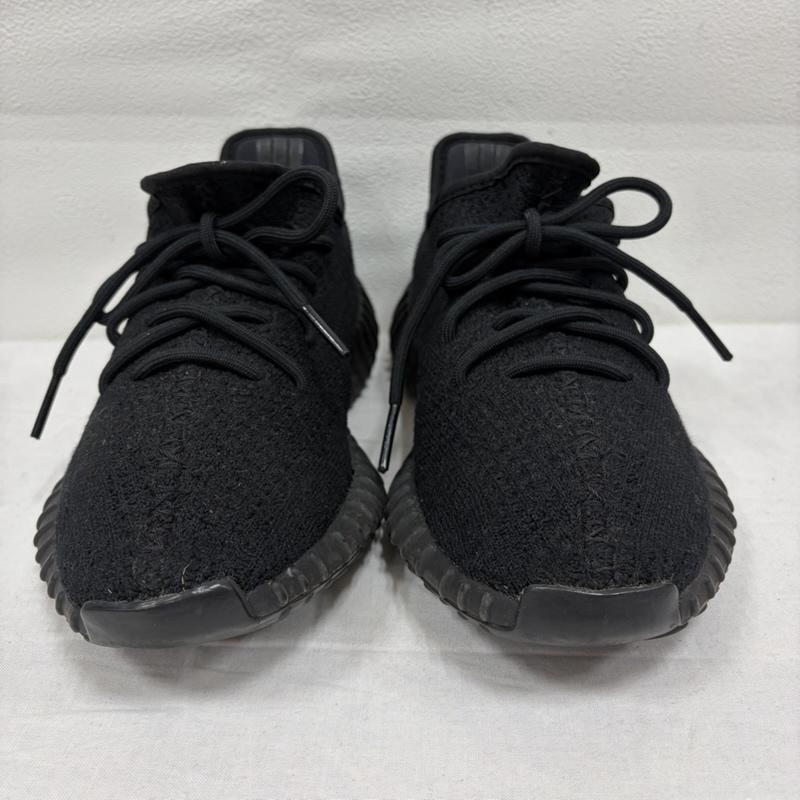 イージー YEEZY スニーカー スニーカー adidas Boost 350 V2 イージーブースト CP9652 ローカット スニーカー 26.0cm ロゴ、文字 黒 / ブラック / black X 赤 / レッド / red メンズ USED 古着 中古 50168658