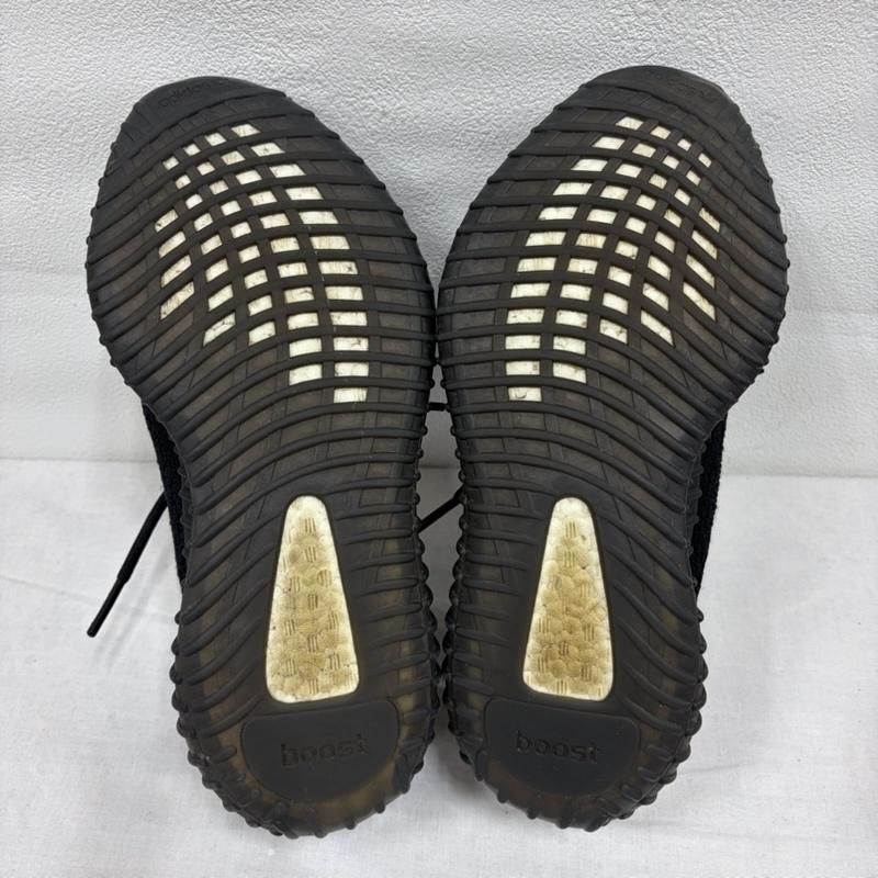 イージー YEEZY スニーカー スニーカー adidas Boost 350 V2 イージーブースト CP9652 ローカット スニーカー 26.0cm ロゴ、文字 黒 / ブラック / black X 赤 / レッド / red メンズ USED 古着 中古 50168658