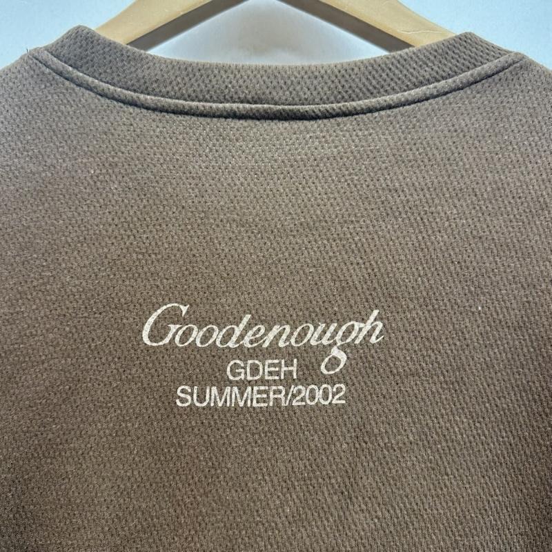 グッドイナフ GOODENOUGH Tシャツ 長袖 02SS ハニカム ポケット ロンT XL 茶 / ブラウン / brown メンズ USED 古着 中古 50168659