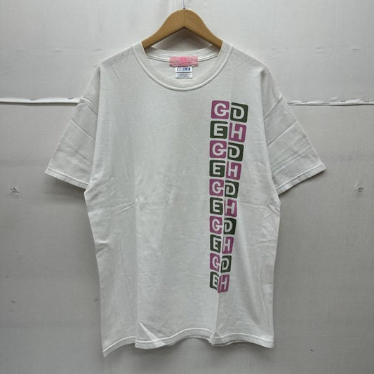 グッドイナフ GOODENOUGH Tシャツ 半袖 90s 00s archive Hanes プリント Tシャツ L 白 / ホワイト / white メンズ USED 古着 中古 50168661