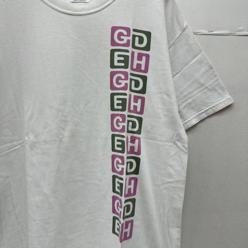 グッドイナフ GOODENOUGH Tシャツ 半袖 90s 00s archive Hanes プリント Tシャツ L 白 / ホワイト / white メンズ USED 古着 中古 50168661
