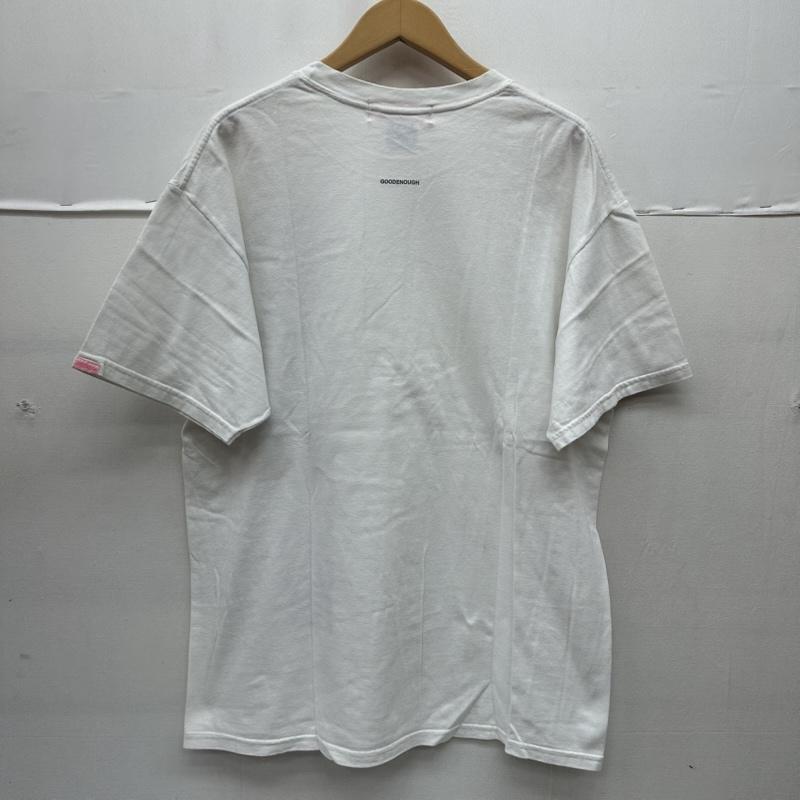 グッドイナフ GOODENOUGH Tシャツ 半袖 90s 00s archive Hanes プリント Tシャツ L 白 / ホワイト / white メンズ USED 古着 中古 50168661