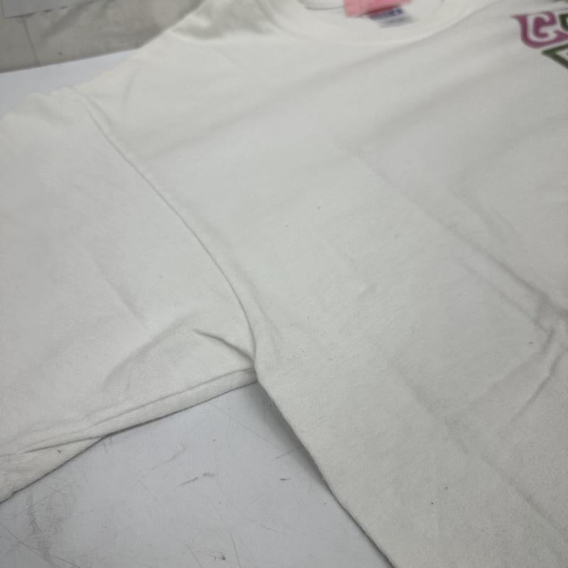 グッドイナフ GOODENOUGH Tシャツ 半袖 90s 00s archive Hanes プリント Tシャツ L 白 / ホワイト / white メンズ USED 古着 中古 50168661
