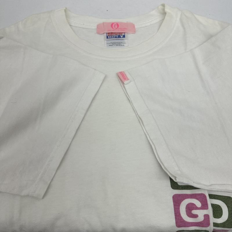 グッドイナフ GOODENOUGH Tシャツ 半袖 90s 00s archive Hanes プリント Tシャツ L 白 / ホワイト / white メンズ USED 古着 中古 50168661