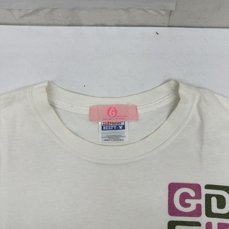 グッドイナフ GOODENOUGH Tシャツ 半袖 90s 00s archive Hanes プリント Tシャツ L 白 / ホワイト / white メンズ USED 古着 中古 50168661