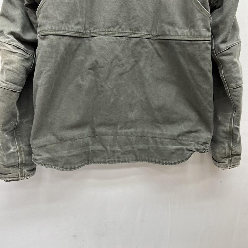 カーハート Carhartt ジャケット、上着 ジャンパー、ブルゾン フルスイング アームストロング ジャケット ワーク モス S メンズ USED 古着 中古 50168665