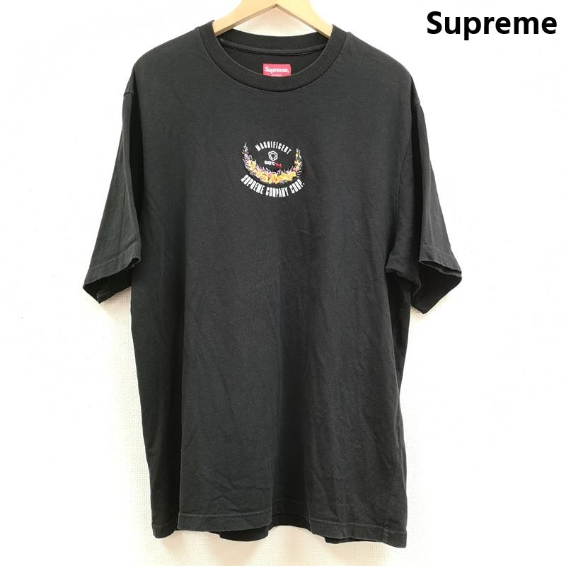 シュプリーム Supreme Tシャツ 半袖 23SS エンブレム風 グラフィック 半袖 Tシャツ S/S TEE M 黒 / ブラック / black メンズ USED 古着 中古 50168668
