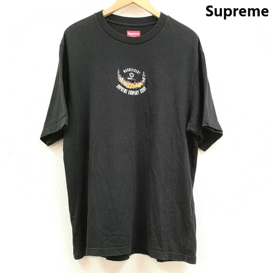シュプリーム Supreme Tシャツ 半袖 23SS エンブレム風 グラフィック 半袖 Tシャツ S/S TEE M 黒 / ブラック / black メンズ USED 古着 中古 50168668